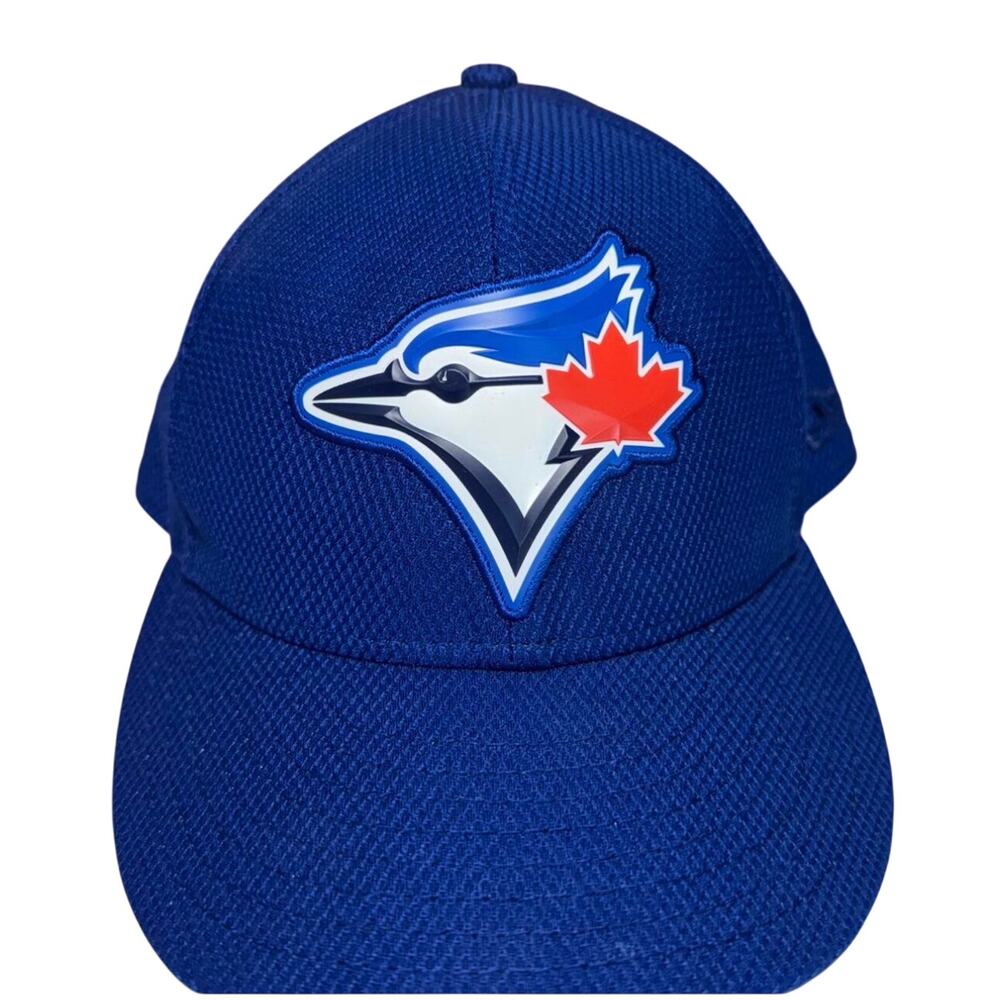 Toronto Blue Jays New Era 59FIFTY Fitted Hat 7 3/8 Blue 3D Rubber Logo MLB